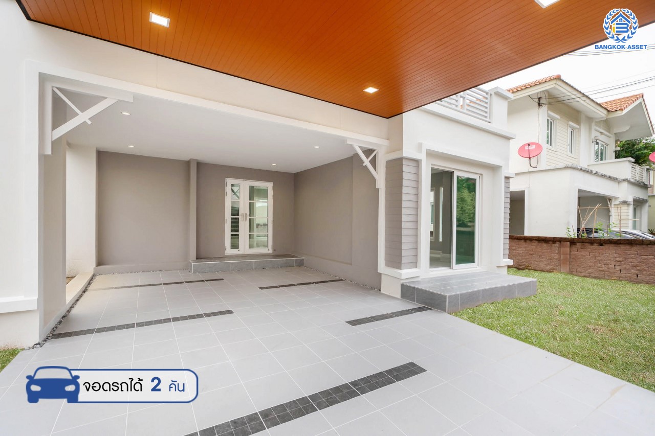 บ้านมือสองตกแต่งใหม่ ม.คาซ่าวิลล์ ราชพฤกษ์-รัตนาธิเบศร์2 แบรนด์ Q.House ต่อเติมครบพร้อมเข้าอยู่ เนื้อที่ 63 ตร.ว. ฟังก์ชันจัดเต็ม 3 ห้องนอน 4 ห้องน้ำ 1ห้องแม่บ้าน จอดรถได้ 2 คัน บนทำเลศักยภาพ ติดถนนราชพฤกษ์ และเพียง 10 นาทีถึงรถไฟฟ้า "สถานีบางรักน้อยท่าอิฐ"